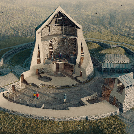 Replica Iron Age Broch