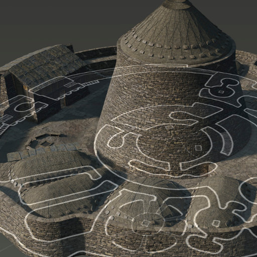Replica Iron Age Broch