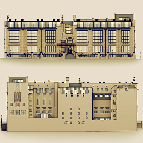 The Mackintosh Building, Glasgow School of Art